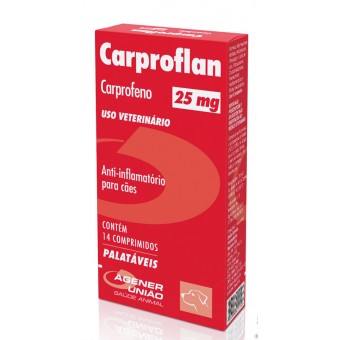 Carproflan 25mg - 14 Comp Carproflan 25mg - 14 Comp